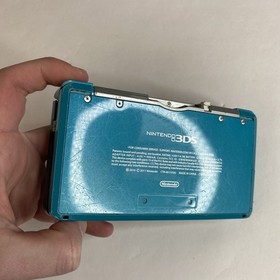 Nintendo 3DS Handheld Video Game Console Blue CTR-001 (USA) W Charger Stylus