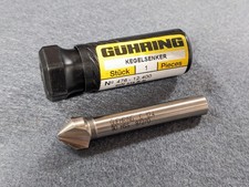 Image of Guhring HSS Countersink 12.4mm 90° Degree 8mm Shank Made In Germany