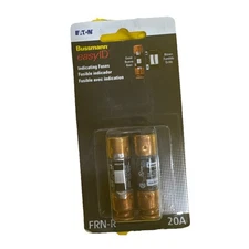 Bussman BP/FRN-R-20ID 20 Amp EasyID Heavy-Duty Time Delay Fuse 2 Count