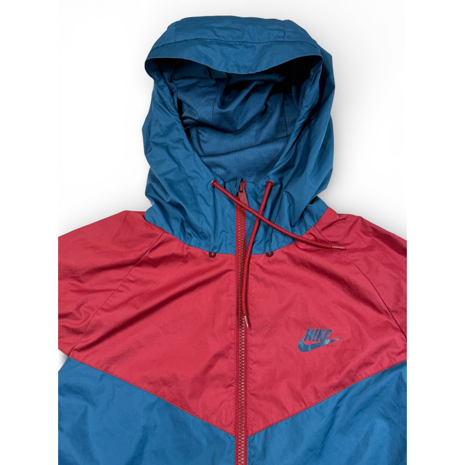 Nike Windrunner Jacket Men Medium Colorblock Hood… - image 9