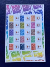 2007 Feuillet timbre personnalisé Marianne Lamouche adhésif F3925P NEUF **