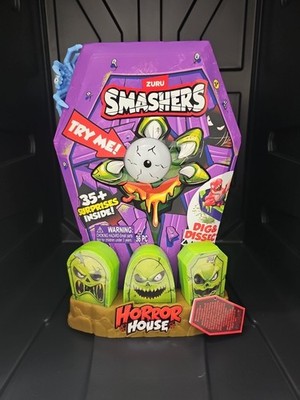 ZURU SMASHERS HORROR HOUSE SLASHER DIG & BUILD MONSTER  16 Surprises NEW!
