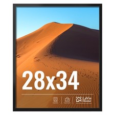 LaVie Home 28x34 Picture Frame for Wall Display, Black 28x34,