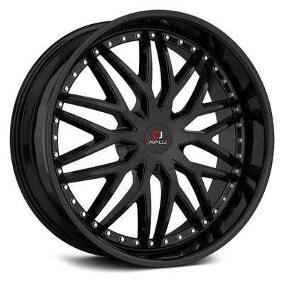Cavallo CLV-46 Wheel 22x8.5 (38, 5x120.65, 74.1) Black Single Rim