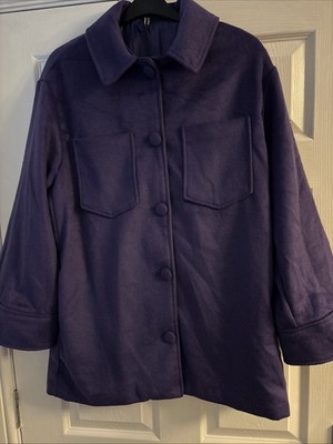 Ladies Medium Coat Calliope Daily Wear Warm Stylish BNWOT RRP  59.99 Viola