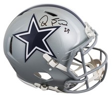Cowboys Dez Bryant Authentic Signed Full Size Speed Proline Helmet BAS Witnessed