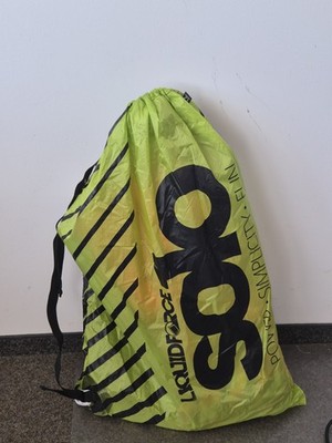 Liquid Force Solo 12M Kite - Sehr Gut, Gelb/Orange/Schwarz