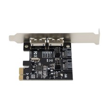 PCI Express x1 SATA III Expansion Card 2 SATA  2 eSATA Ports for ASM1061 Chip