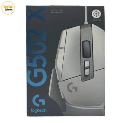 Logitech G502 X Wired Gaming Mouse - White - BRAND NEW SEALED