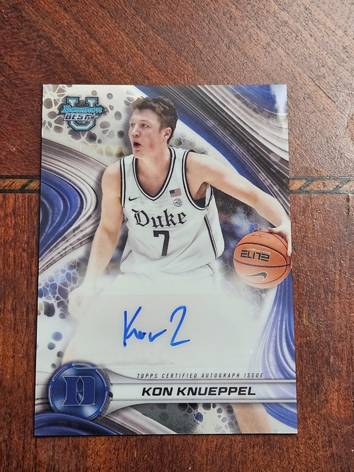 2024-2025 Bowman U Best Kon Knueppel auto