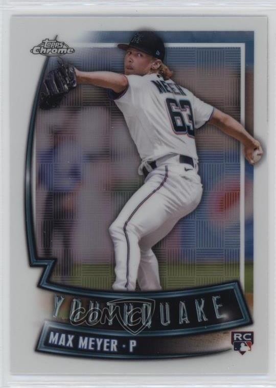 2023 Topps Chrome Youthquake Max Meyer #YQ-42 Rookie RC 0s9t