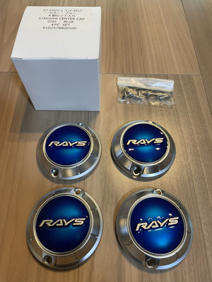 RAYS Gram Lights Blue Center Cap 57Getter Transcend Extreme XV GTC JDM