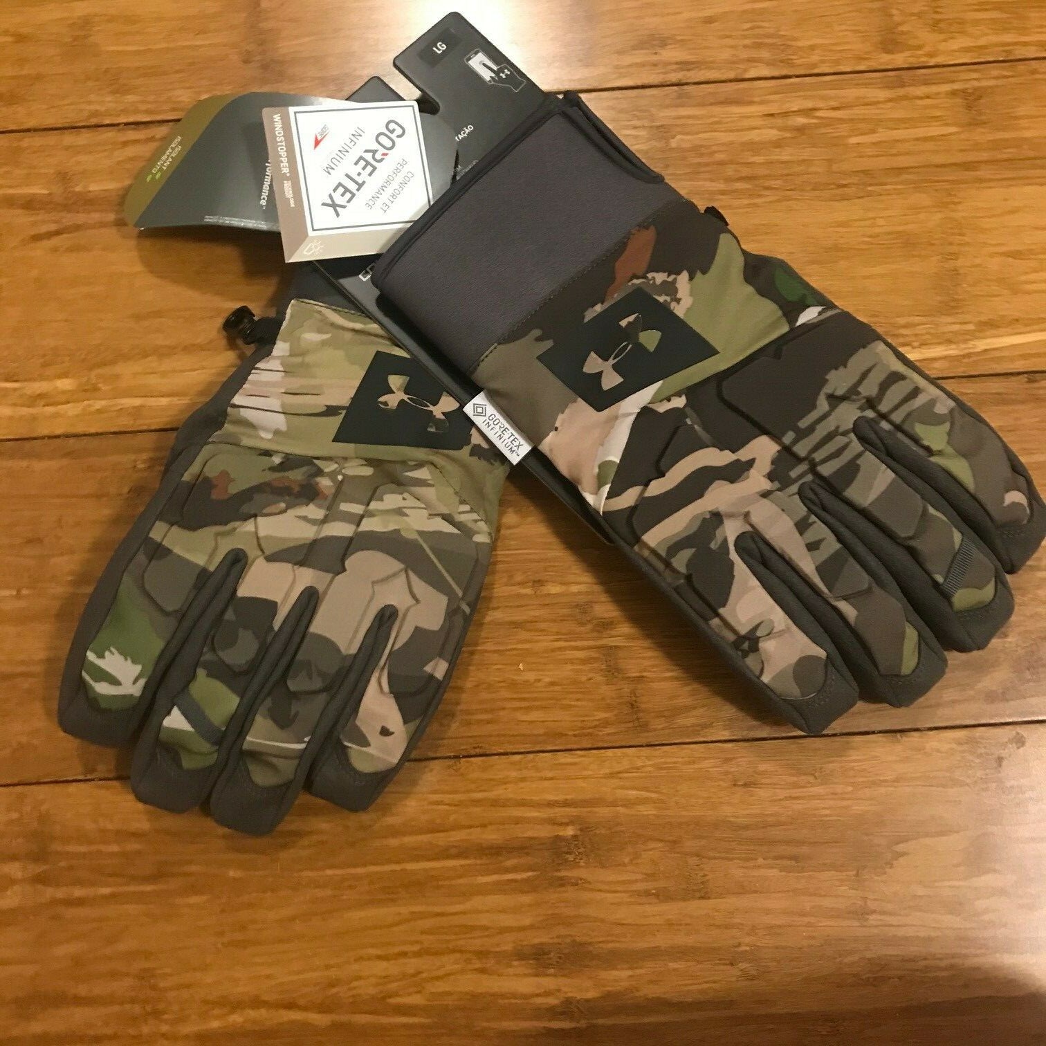 under armour women's camo gloves