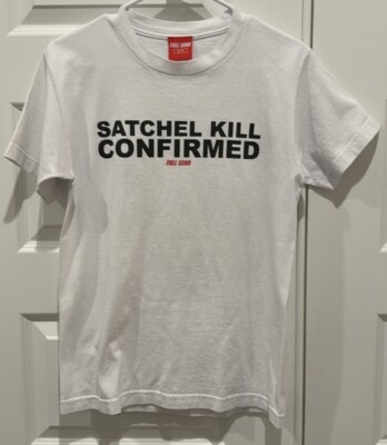 Full Send Nelk Boys Satchel Kill Confirmed Shirt Size Small White