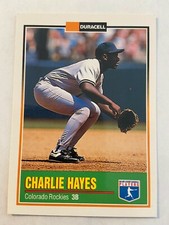 1993 Duracell #4 Charlie Hayes Colorado Rockies