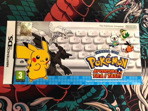 New Pokemon DS typing game info, first keyboard pictures - Vooks