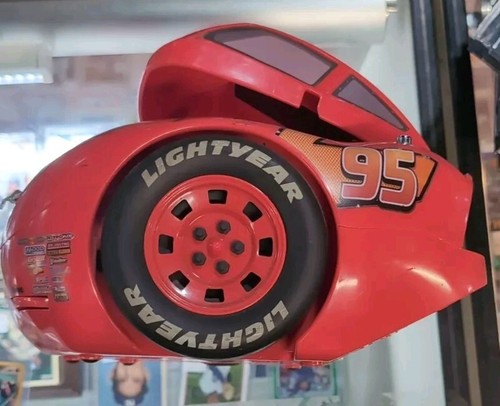 VTG Lightning McQueen CD Player Radio Disney Pixar Cars AM/FM AS-IS FOR PARTS! - Picture 12 of 13