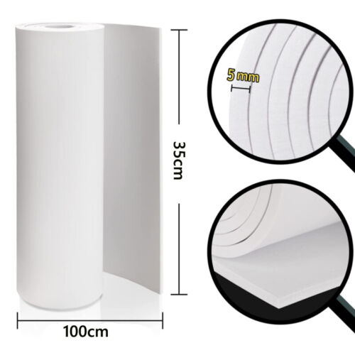 EVA Foam Sheets Handmade DIY Craft Cosplay Model 1~10mm Thick White/ Black/Grey - Picture 2 of 12