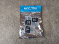 3 PACK MICRO CENTER 64GB MICRO SDXC MEMORY CARD L2-3 4 