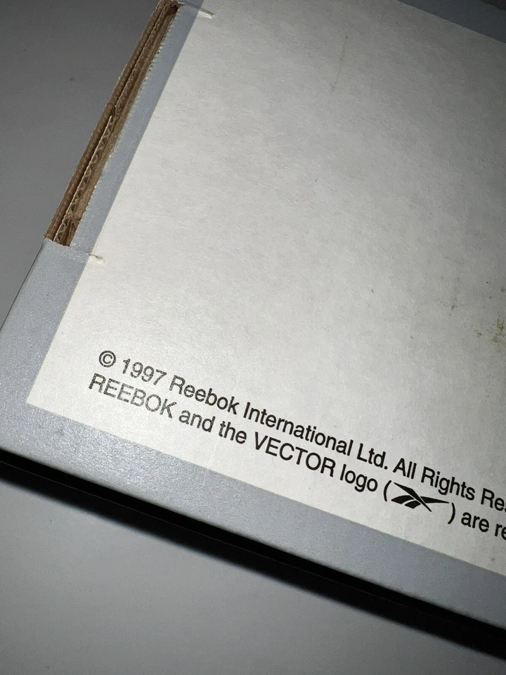 NIB Toddler's Reebok The Answer Navy White Black Gold 1997 Sz 2-7.5 Iverson OG - Image 3 of 4