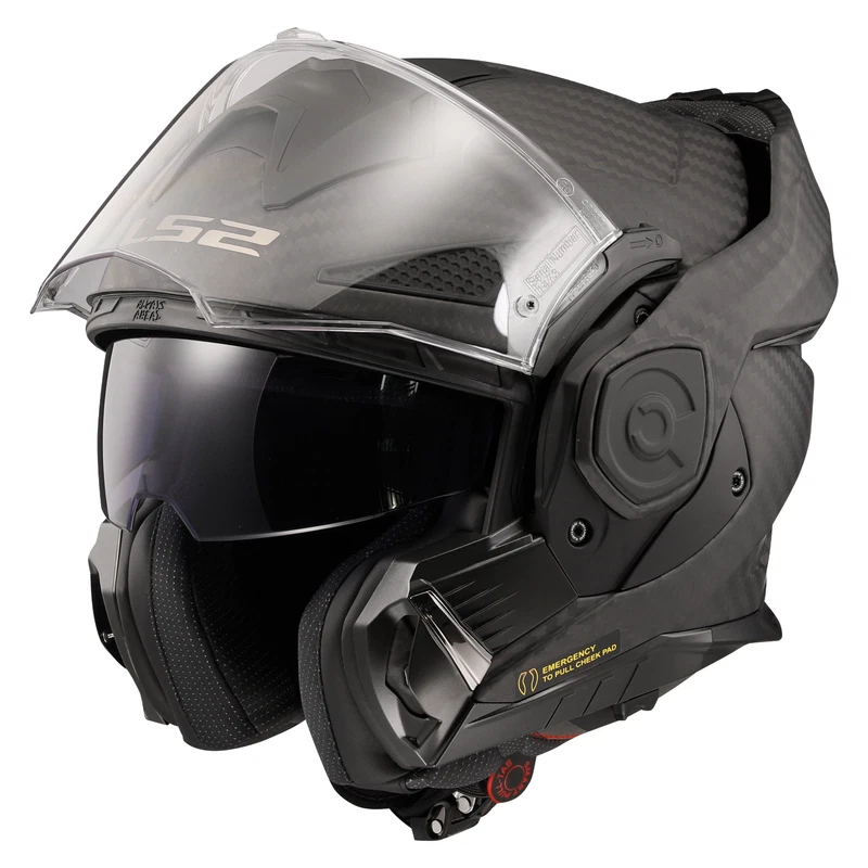 LS2 FF901 Advant X Carbon Metryk Black Sand - Fibreglass, photo 11 of 13