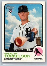 Spencer Torkelson 2022 Topps Heritage Flip Stock SSP PR5 #531