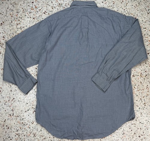 Ralph Lauren Yarmouth Vintage Button Down Long Sleeve Shirt Size 16 32/33 - Picture 7 of 7