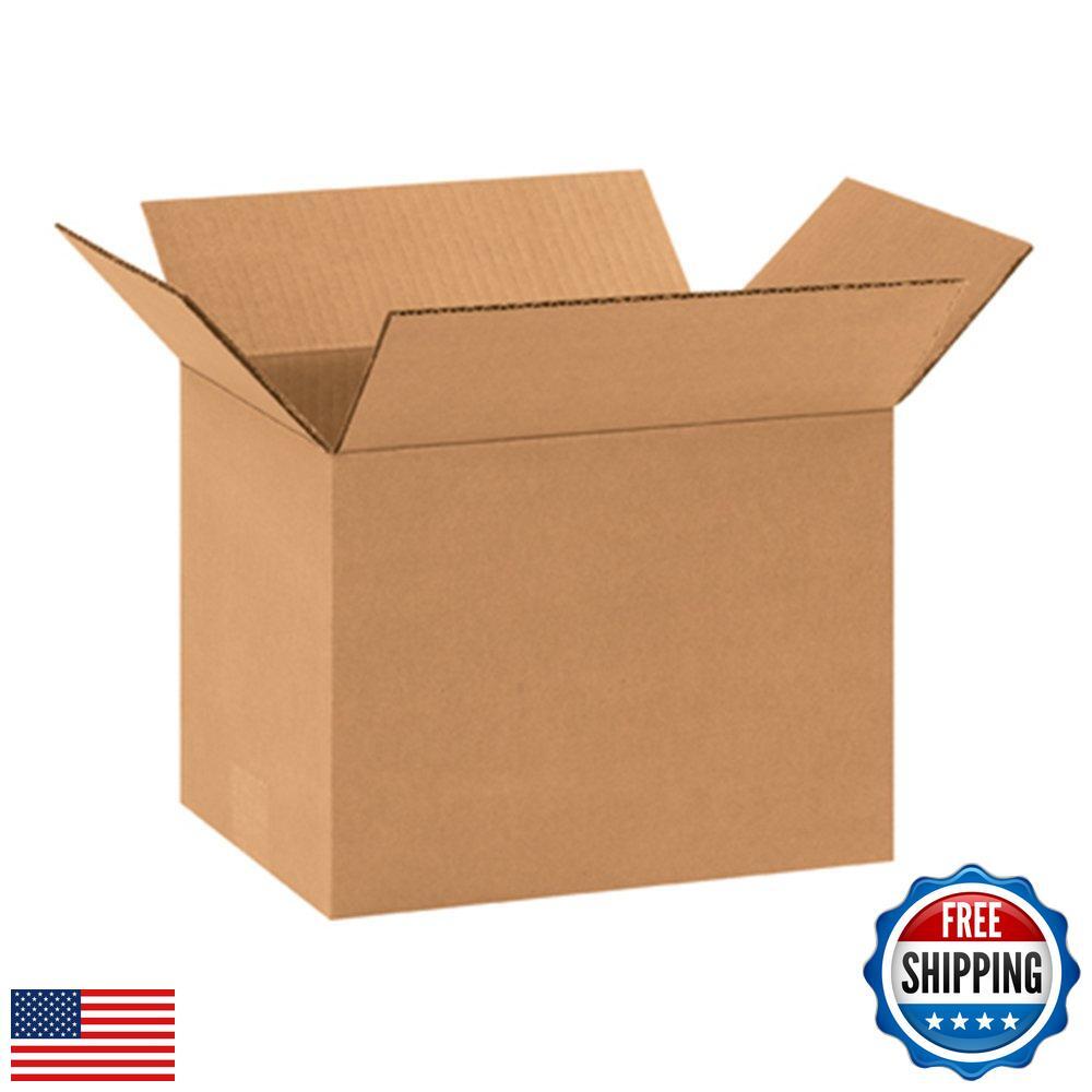 25-Pack 11x8x6 Inch Shipping Boxes - Corrugated Cardboard Moving & Storage Boxes Bulk