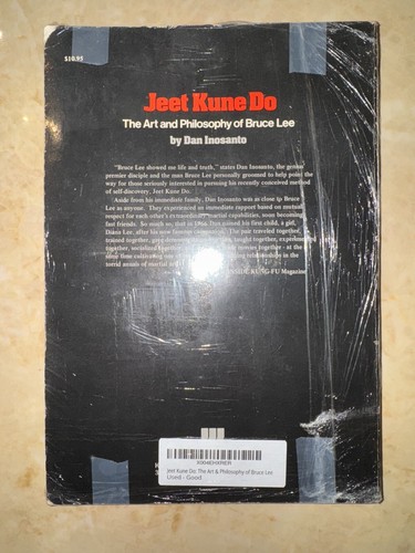 Jeet Kune Do : The Art and Philosophy of Bruce Lee by Dan Inosanto (1994, Trade - Picture 2 of 2
