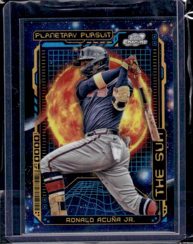 2023 Topps Chrome Cosmic Baseball Planetary Pursuit The Sun Ronald