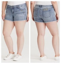 Torrid Doodled Bronx Short Shorts 2X 20 29421