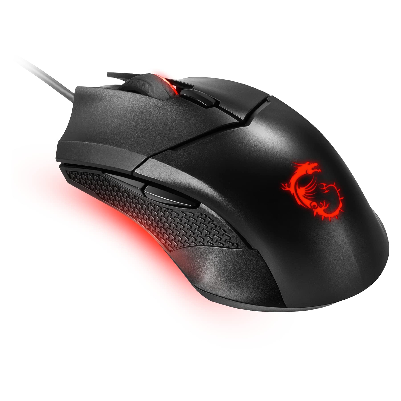 MSI Clutch GM08 Gaming Mouse 4200 DPI Optical Sensor 3 Adjustable Weights Red