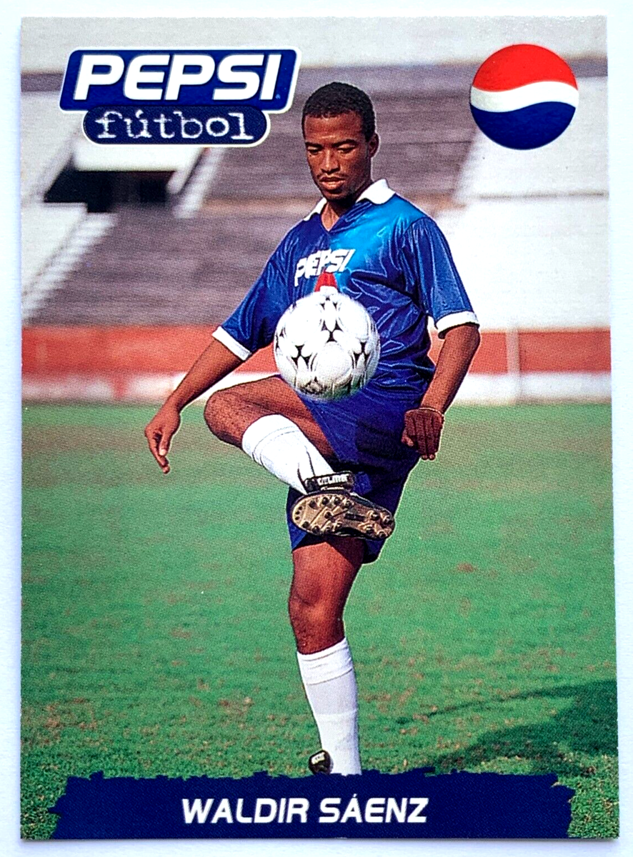 1997 PEPSI FOOTBALL CARDS #27 WALDIR SANEZ PEREZ Ax South America