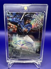 2022 Topps Wander Franco 2021s Greatest Hits Foil Auto RC #21GH-5 Numbered 3/10