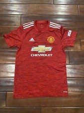 Manchester United Jersey Mens XL Red Adidas Home Kit 20/21 Short Sleeve