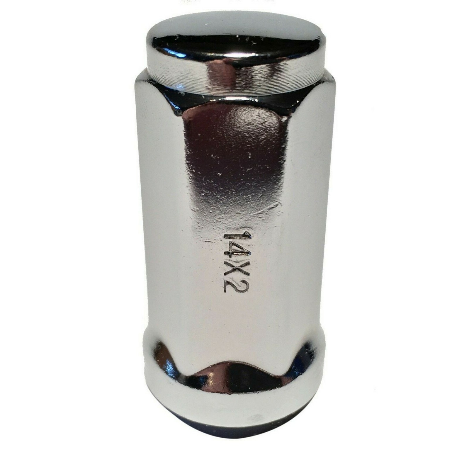 24 Chrome 14x2 Lug Nuts 1.9