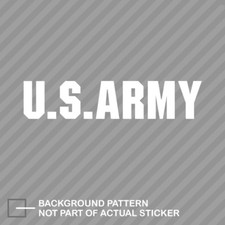 U.s. Army Sticker Decal Vinyl Us United States