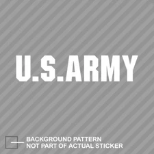 U.S. Army Sticker Decal Vinyl US united states