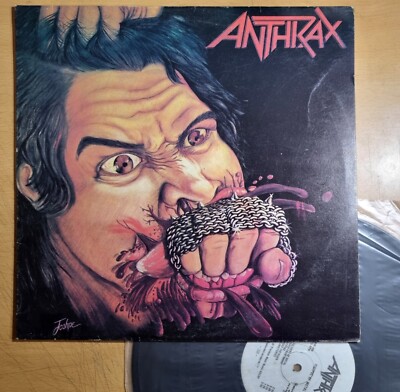 Anthrax Fistful Of Anthrax LP レコード VG+ / ANTHRAX - Fistful of Metal [ Korea Rare LP Vinyl ] | eBay