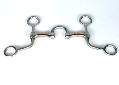 FG Short Shank Baby Correction Bit 5'' 12,7cm Gebiss Trense Western F.G.