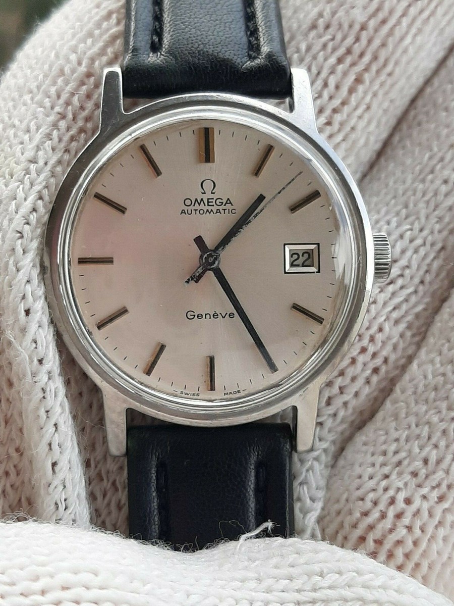 OMEGA GENEVE WATCH 166.0098 AUTOMATIC CAL.1481 MENS 35mm SWISS
