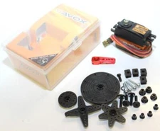 Savox SH-1290MG Super Speed Metal Gear Digital Servo w 25T Aluminum Horn Red