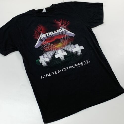 Metallica T Shirt Medium Black Master Of Puppets … - image 1