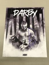 Darby Allin - AEW - Autographed 8x10  Signed Read Description NO COA