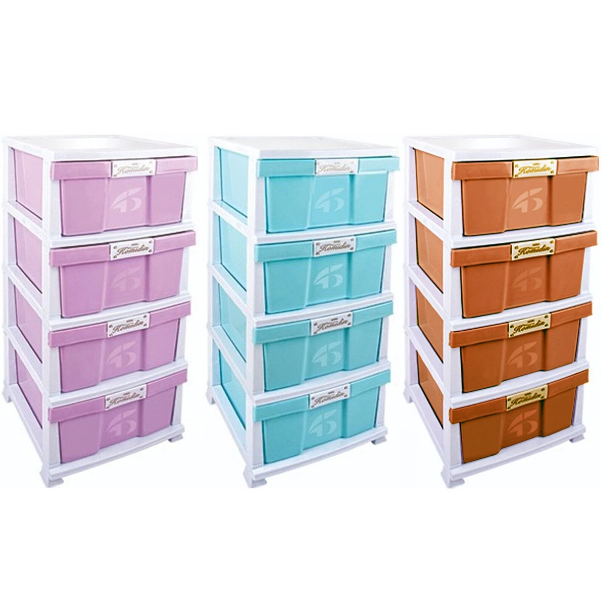 Plastic storage 2024 cabinets with drawers