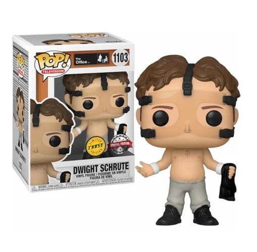 Funko Pop | The Office | Dwight Schrute (Basketball Shirtless) #1103 Chase
