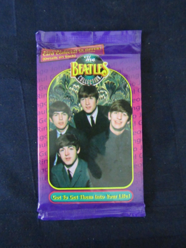 Vintage 1993 Apple Corps Limited The Beatles Collection Unopened Card Pack - Picture 1 of 3