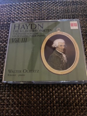 Haydn - Die Klaviersonaten Vol. 3 Walter Olbertz 3CD-BOX