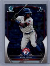 2023 Bowman Chrome #BCP-221 Yosy Galan Chrome Prospects