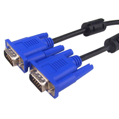 J12 VGA Kabel, VGA-Stecker auf VGA-Stecker, 15-polig Monitor Anschlusskabel 1.5m